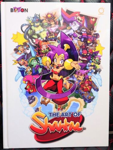 The Art Of Shantae Foreign Book /Ken Risky’S Revenge Pirate Curse Half Genie OA