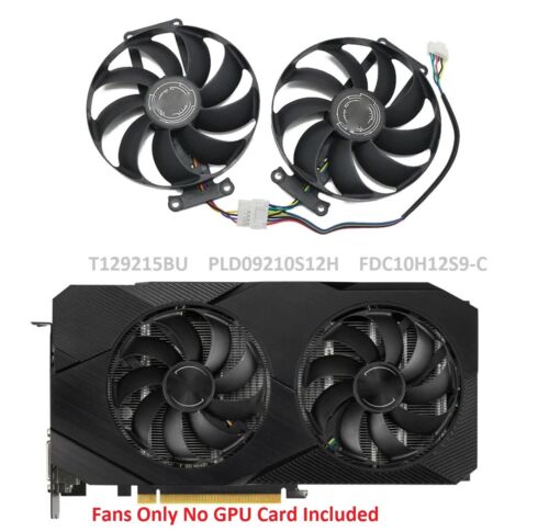 88MM FDC10H12D9-C Graphics Card Cooling Fan for ASUS DUAL RTX2060 O6G EVO