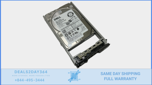 Dell 0RWR8F 400-AUQX 1XK233-151 2.4TB 10K SAS 2.5” HDD w/Caddy