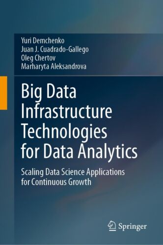 Demchenko, Yuri Big Data Infrastructure Technologies For Da (UK IMPORT) Book NEW