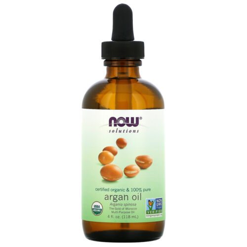 Now Foods Solutions Argan Oil 4 fl oz 118 ml Hexane-Free, Organic