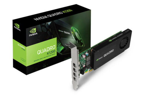 NVIDIA Quadro K1200 Professional Graphics Card 4GB of GDDR5 GPU Memory True 4K