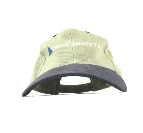 IRON MOUNTAIN (Data Backup Recovery) Baseball Cap Hat Adj. Mens Medium Size