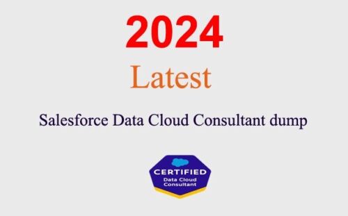 Salesforce Certified Data Cloud Consultant dump GUARANTEED (1 month update)