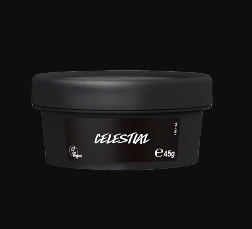 LUSH Celestial MOISTURIZER, Softening vanilla and almond cream Full Size 1.5 OZ