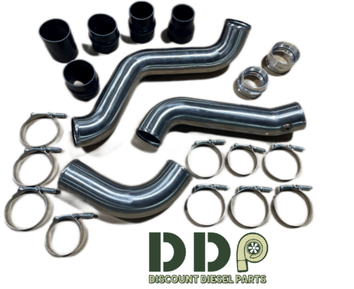 DDP Intercooler Boost Tube Upgrade Kit 17-19 Chevy GMC 6.6L Duramax Diesel L5P