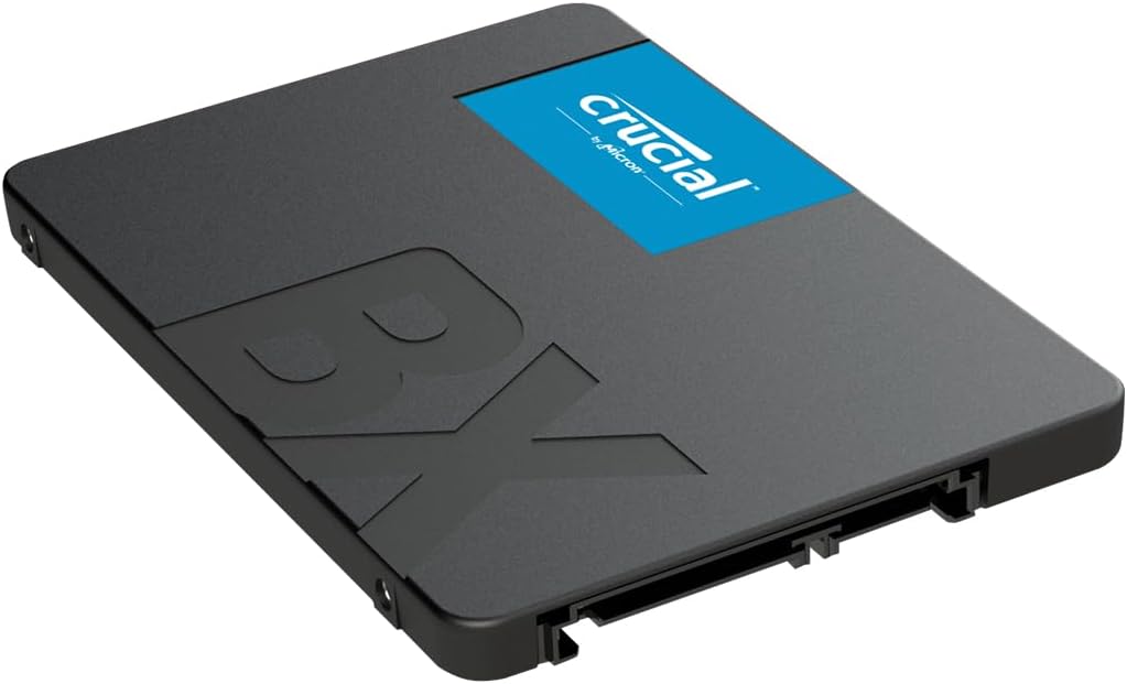 Crucial BX500 2TB 3D NAND SATA 2.5-Inch Internal SSD, up to 540MB/s – CT2000BX500SSD1, Solid State Hard Drive