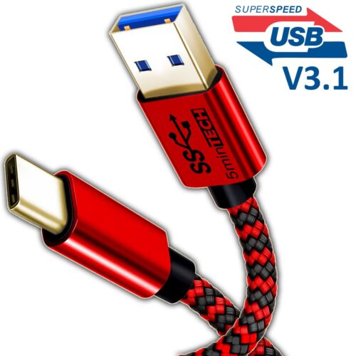 Super Speed USB 3.1 (Type-C to USB) Data & Sync Charger Charging Cable Cord lot