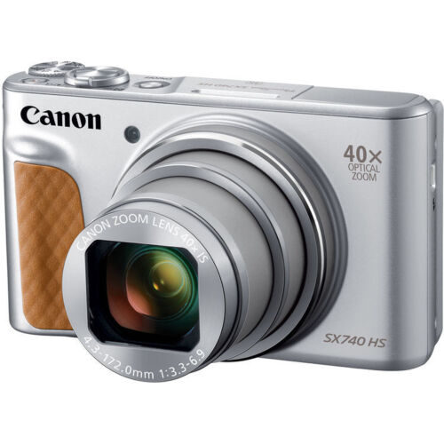 Canon PowerShot SX740 HS Digital Camera (Silver) 2956C001