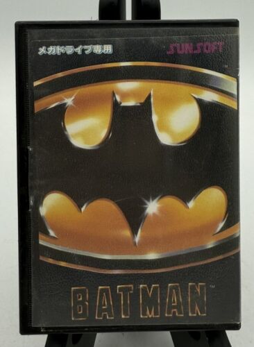 Batman (Sega Mega Drive, Japan, 1990) Authentic Game Cartridge, CIB Complete