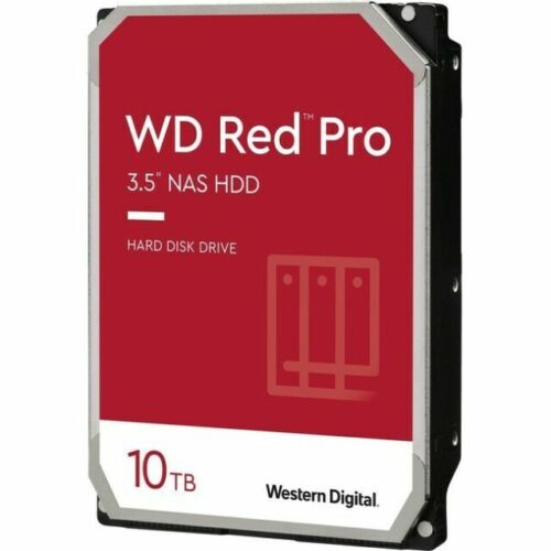 10TB WD Red Pro WD101KFBX 3.5″ HDD Hard Drive SATA 24/7 for NAS Synology Qnap