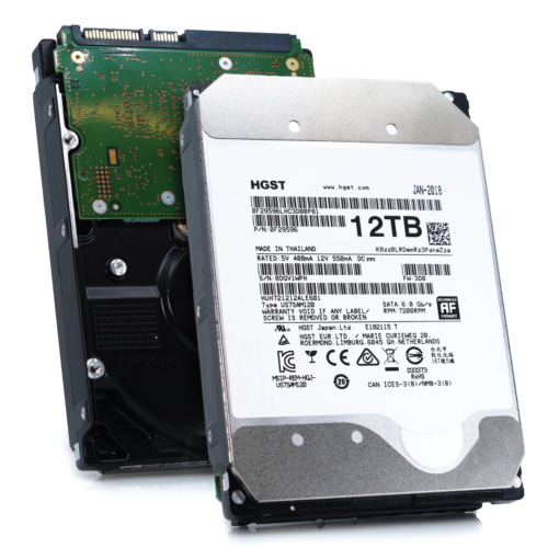 HGST Ultrastar HC520 12TB 7.2K RPM SATA 6Gb/s 3.5″ HDD HUH721212ALE601 0F29596