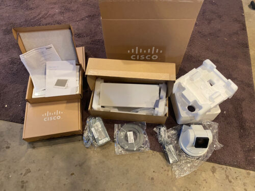 Cisco NOB CS-KIT-PTZ12-K9 Conferencing Webex Room Kit SmartNet clean Touch 10