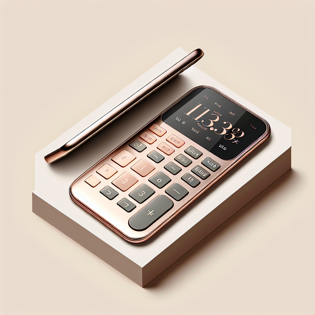 The New TI-84 Plus CE Rose Gold: A Stylish and Functional Calculator