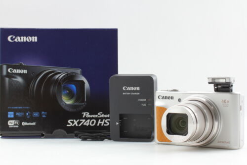 [Unused]  Canon PowerShot SX740 HS 20.3MP Digital Camera  Silver From JAPAN