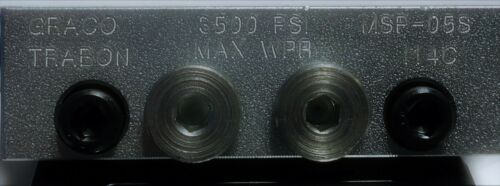 Graco MSP-05S Manifold