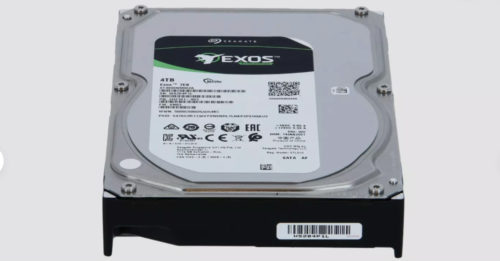 Seagate 4TB Exos 7E8 ST4000NM002A Hard Drive SATA 6Gb/s 7200 RPM