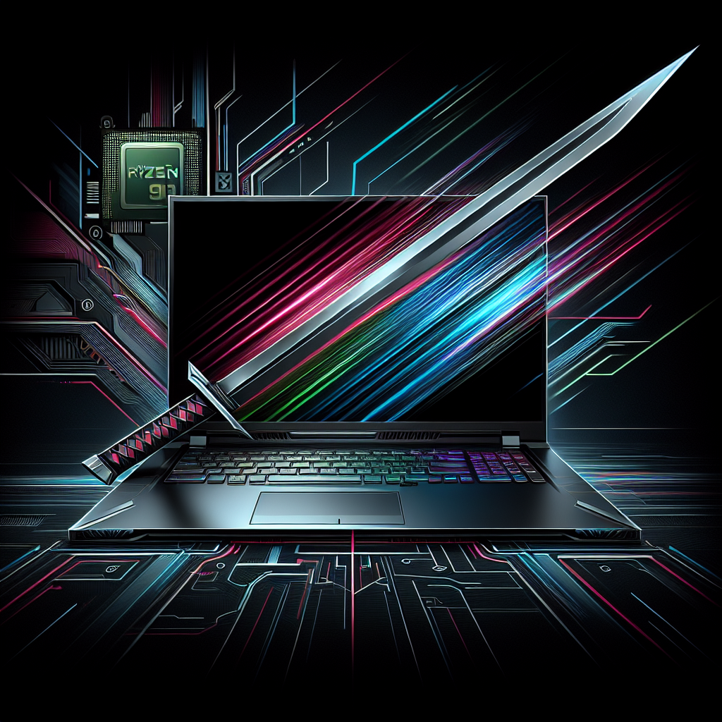 The Ultimate Gaming Experience: MSI Katana A17 AI 17.3” 240Hz QHD Laptop with Ryzen 9-8945HS