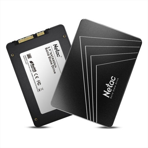 Netac 1TB SSD 2.5” SATA III 6 Gb/s Internal Solid State Drive 500MB/s MAC/PC