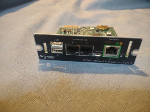 APC AP9641 Network Management Card Smart Slot Schneider