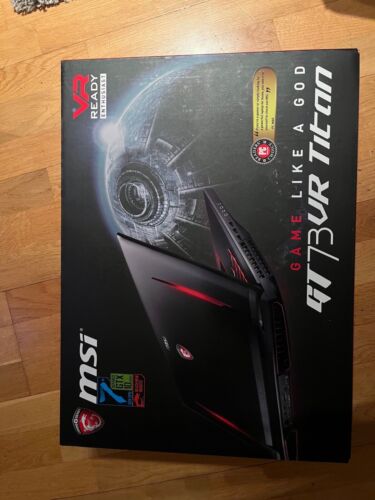 MSI  gaming laptop  GT73vr 7RF Titan Pro