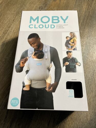 NEW Moby Cloud Ultra-Light Hybrid Carrier “Whisper” Birth+ 8-33lb MCH-WHISPER-00