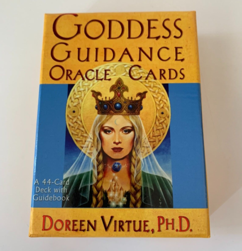 ORACLE CARDS – GODDESS GUIDANCE DOREEN VIRTUE 44 CARD DECK AND GUIDEBOOK NEW