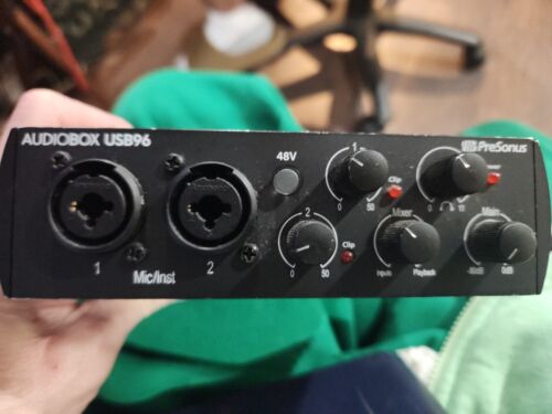 PreSonus AUDIOBOX 2-Channel MIDI Recording Interface