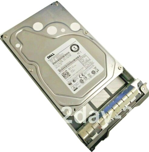 Dell 12GYY 012GYY 4TB 7.2K 6G 64MB 3.5in SAS Hard Drive W/ Caddy