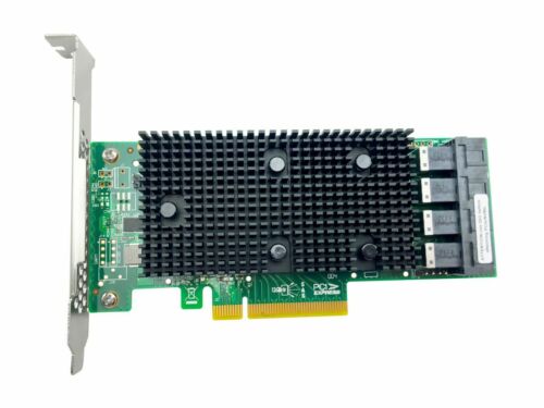 BOTH BRACKETS SAS9305-16I LSI SAS 9305-16I 16 PORT PCIE 12 GB/S HOST BUS ADAPTER