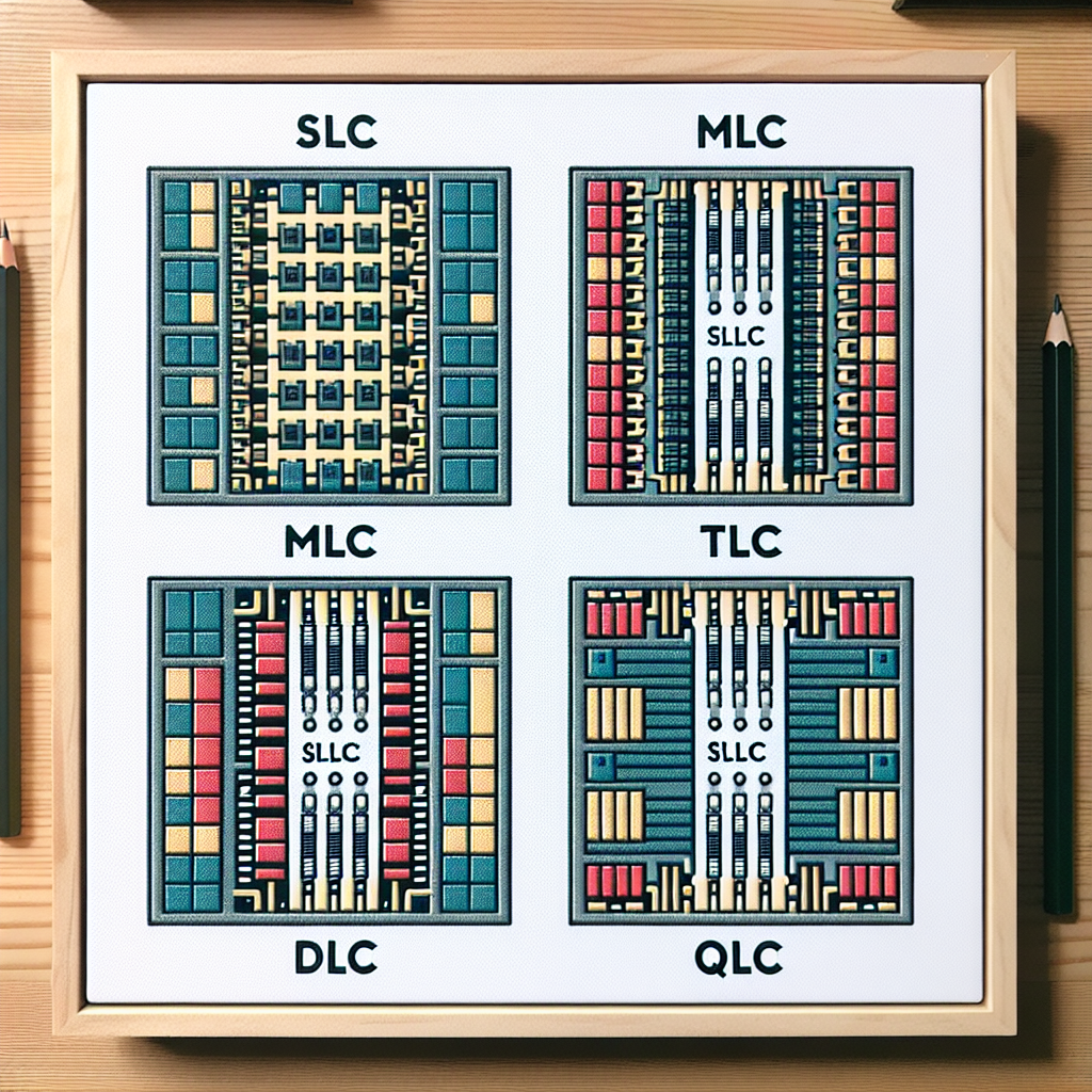 Breaking Down the Differences Between SLC, MLC, TLC, and QLC NAND Flash