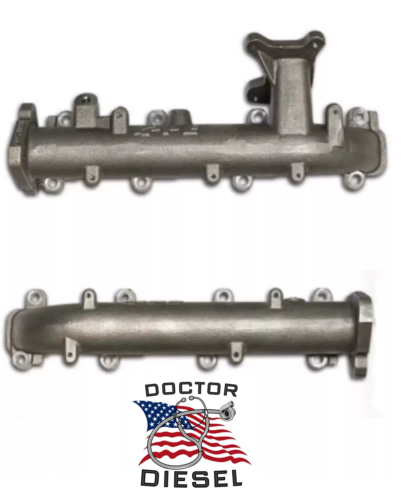 HIGH FLOW CAST Exhaust Manifold For 17-24 Chevy GMC 6.6L Duramax Diesel L5P