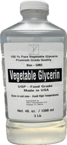 Vegetable Glycerin Bulk  3 lbs. 48oz  USP 99.9 % Pure Food Grade Liquid