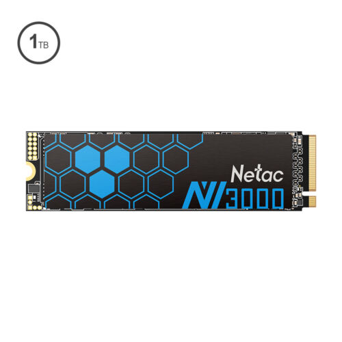 Netac Internal SSD 1TB Solid State Drive M.2 2280 PCIe Gen 3 x4 NVMe 3100MB/s