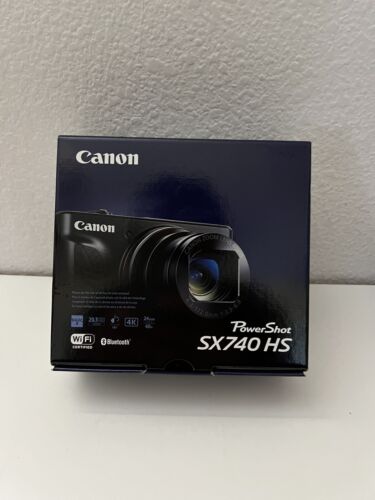 Canon PowerShot SX740 HS 20.3MP Digital Camera – Black