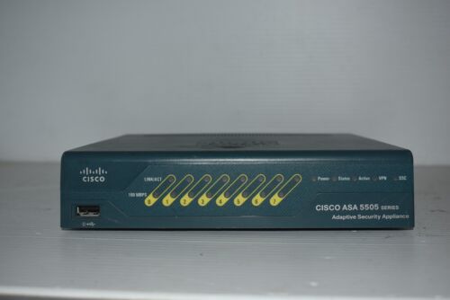 Cisco ASA 5505 Fast Ethernet Firewall Security Appliance VPN