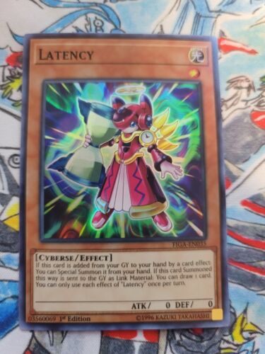 YuGioh Latency NM (1st Ed.) FIGA-EN035 Super Rare Card