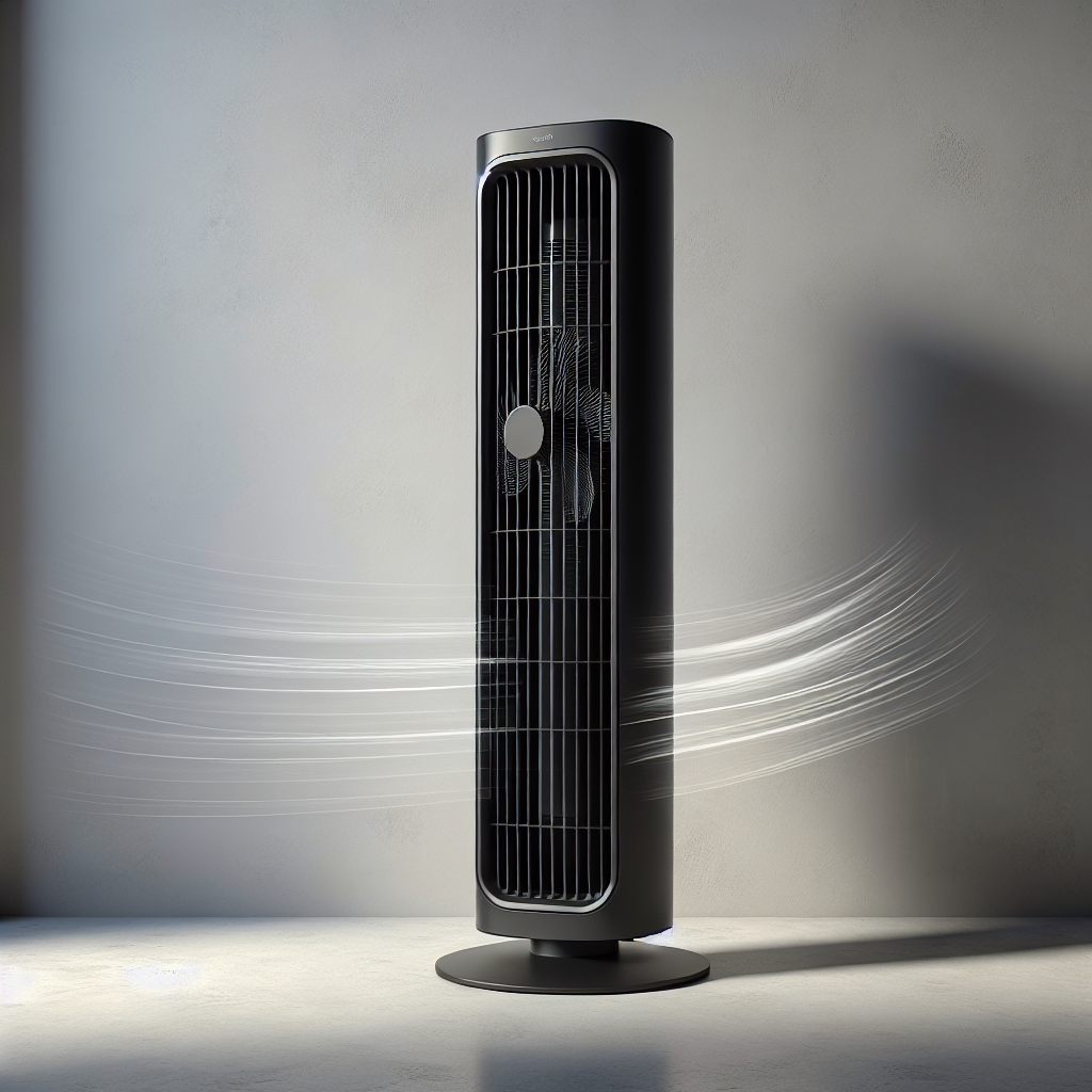 Stay Comfortable with the Honeywell Turbo Force Tower Fan in Black