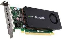 NVIDIA Quadro K1200 for DisplayPort – Graphics card – Quadro K1200 – 4 GB GDDR5 – PCIe 2.0 x16 low profile – 4 x Mini DisplayPort