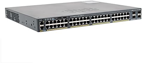 Cisco WS-C2960X-48LPS-L Catalyst 2960X Series 48-Port PoE+ Gigabit Ethernet Switch (Renewed)