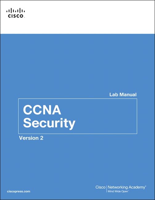 CCNA Security Lab Manual Version 2 (Lab Companion)