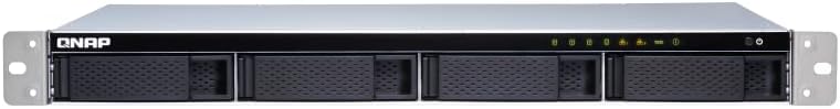 QNAP TS-431XeU-2G-US 4-Bay 1U Short-Depth Rackmount NAS with Built-in 10GbE Network