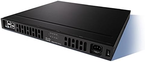 CISCO 4331 Router 3 Ports – 6 Slots – Desktop, Rack-mountable, Wall Mountable / ISR4331/K9 /