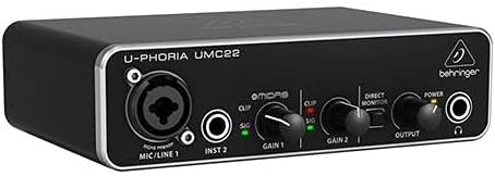 Behringer U-Phoria UMC22 USB Audio Interface