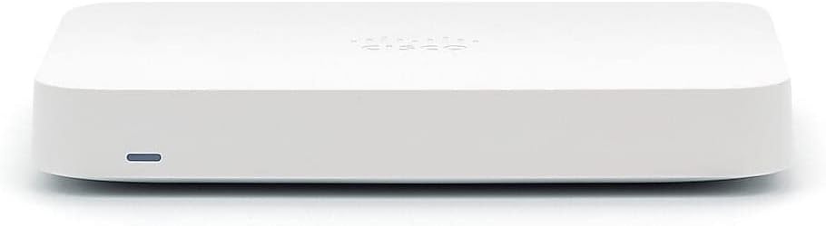 Meraki Go Ethernet Router Firewall | Cloud Managed | 5 Ports | Cisco [GX20-HW-US]