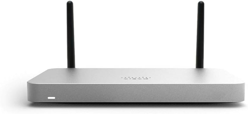 MX68W-HW Cisco Meraki, MX68W Meraki Cloud Managed Firewall (Renewed)