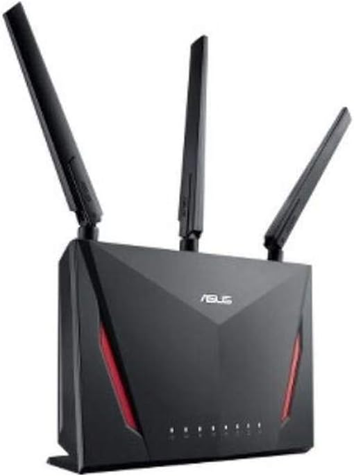 ASUS AC2900 WiFi Dual-band Gigabit Wireless Router with 1.8GHz Dual-core Processor and AiProtection Network Security (RT-AC86U) (Renewed)