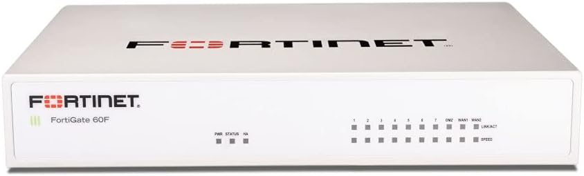 FortiGate-60F Firewall Appliance Plus 5 Year FortiCare Premium and FortiGuard Unified Threat Protection (UTP) (FG-60F-BDL-950-60)