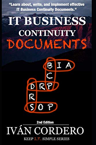 IT Business Continuity Documents