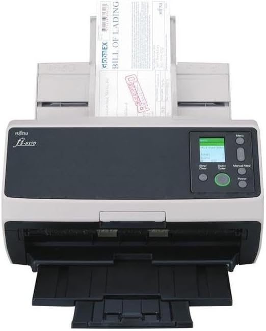 Ricoh fi-8170 ADF/Manual Feed Scanner – 600 dpi Optical – TAA Compliant